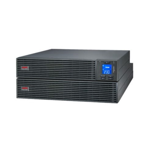 APC Easy UPS 1000VA/800W Online UPS, 4U Rackmount, 230V/10A Input, 3x IEC C13 Outlets, Lead Acid Battery, W/ Extended Battery Pack, W/ Rail Kit