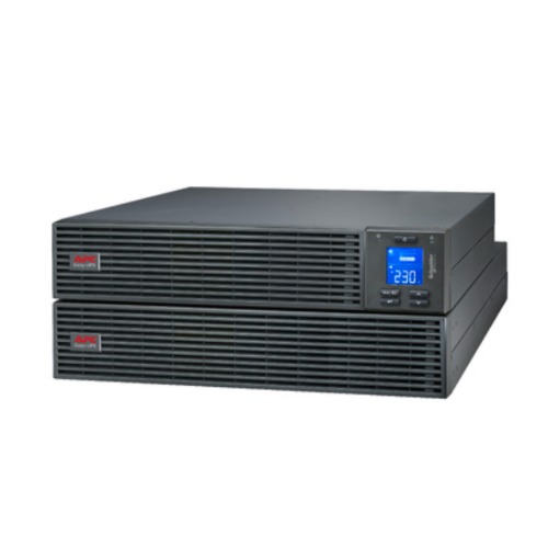 APC Easy UPS 2000VA/1600W Online UPS, 4U Rackmount, 230V/10A Input, 4x IEC C13 Outlets, Lead Acid Battery, W/ Battery Pack, W/ Rail Kit