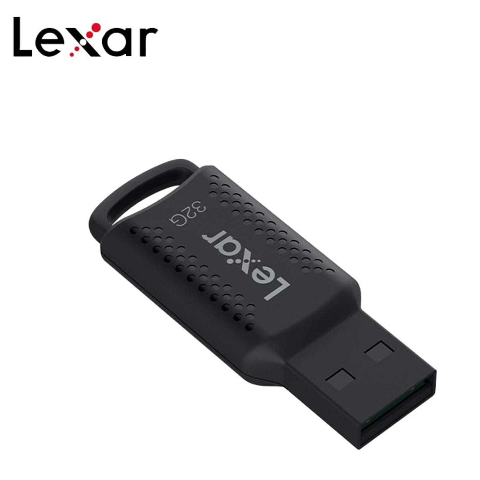 Lexar V400 32GB JumpDrive® USB3.0 Flash Drive, up to 100MB/s read Securely protect files with Lexar DataShield. 256-bit AES encryption for added prote LJDV400032G-BNBNG