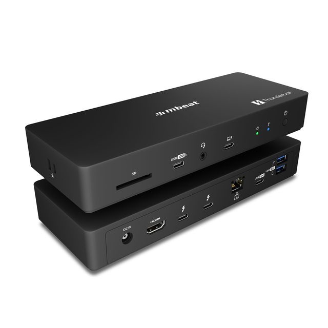 MBEAT THUNDERBOLT™4 / USB4 DOCKING STATION – 40GBPS