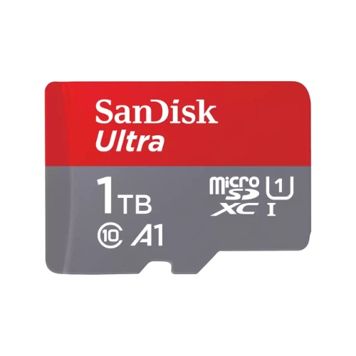 SDSQUAC-1T00-GN6MA Print media SanDisk Ultra microSD with SD Adapter - 1TB -Transfer Speeds of Up to 150MB/s -10-Year Limited Warranty