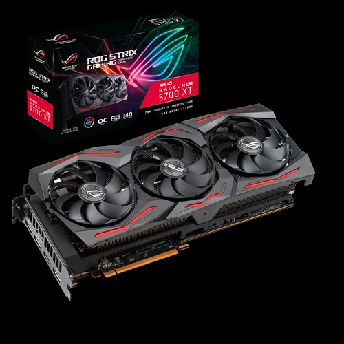 ASUS AMD ROG Strix Radeon™ RX 5700 XT OC Edition 8GB GDDR6, 3 Fans, 3xDP/1xHDMI, 2035 Boost, RGB