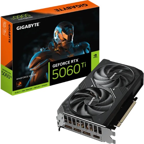 GIGABYTE GEFORCE RTX™ 5060 TI WINDFORCE MAX OC 8G