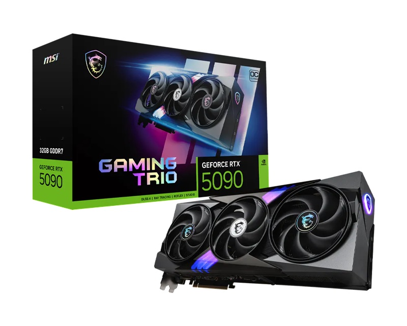 MSI NVIDIA GEFORCE RTX™ 5090 32G GAMING TRIO OC