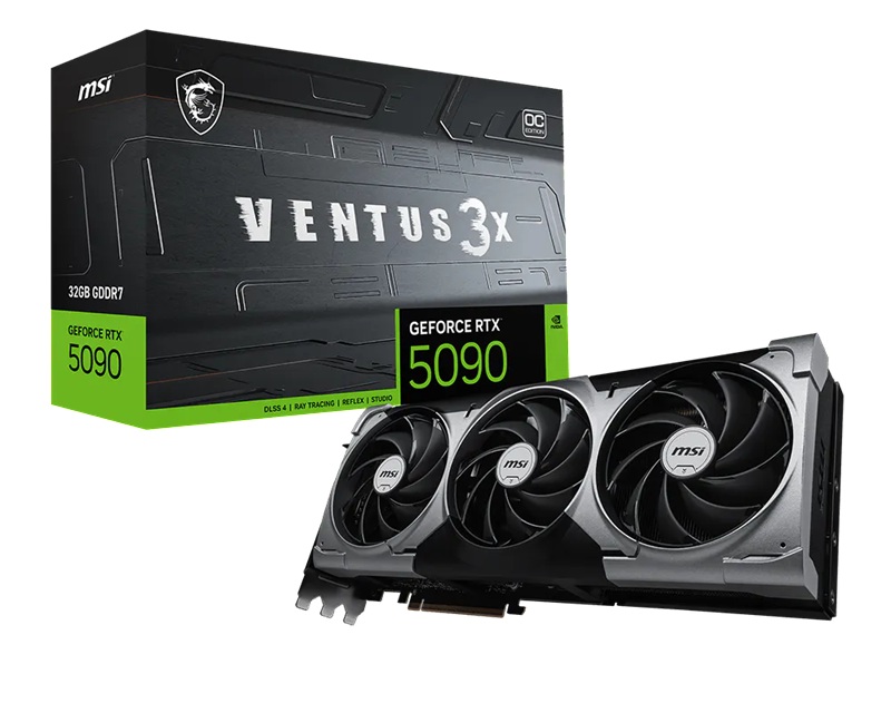 MSI NVIDIA GEFORCE RTX™ 5090 32G VENTUS 3X OC